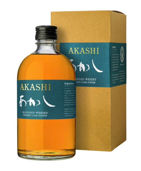 White Oak - Akashi - Sherry Cask Finish - Blended Whisky - Gift Box - 50cl