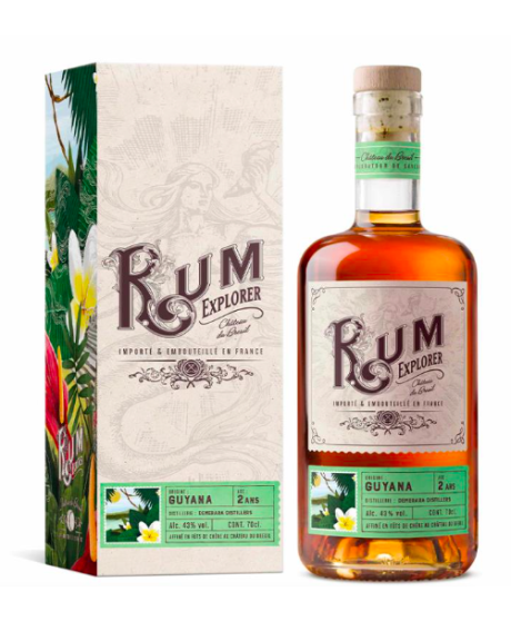 Chateau Du Breuil - Rum Explorer - Guyana - Gift Box - 70cl