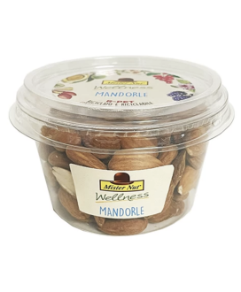 Mister Nut - Mandorle Sgusciate – Wellness - Bicchiere 125g