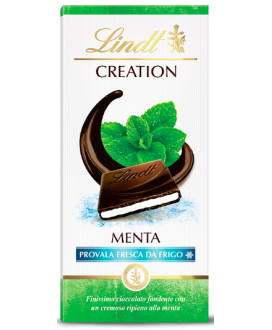 Lindt creation chocolate bars with a creamy mint ganache filling shop online | corso101.com