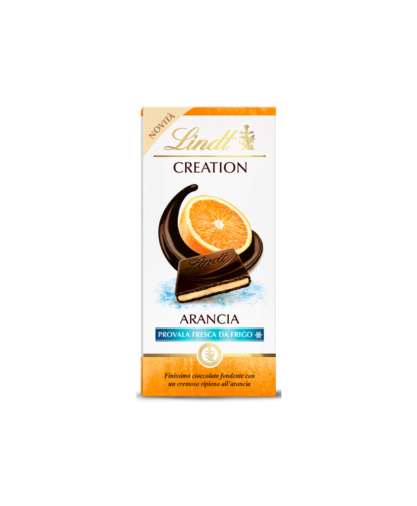 Lindt creation chocolate bars with a creamy orange ganache filling shop online | corso101.com