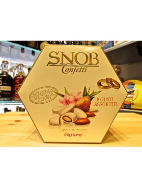 CONFETTI CRISPO SNOB 500GR COFANETTO INCARTATI SINGOLARMENTE