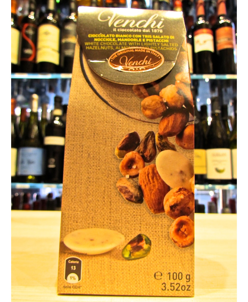 Online sales boxes dragees VENCHI of Cuneo. Shop online VENCHI boxed chocolates, white chocolate with dried fruit gluten-free sa